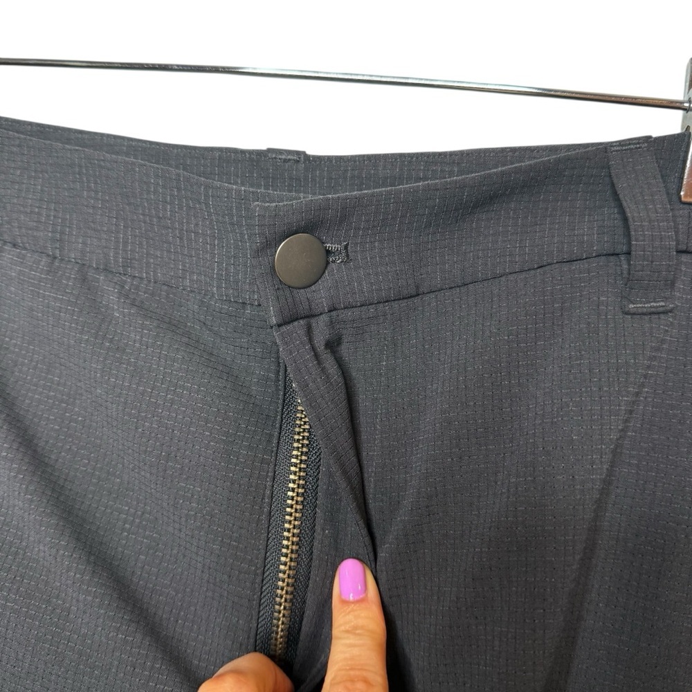 Lululemon Men’s ABC Commission Shorts Charcoal Stretch Woven Shorts Sz 36 - Picture 2 of 10